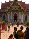 One of the most interesting things about Bodh Gaya is that most Buddhist nations have established monasteries and temples here. This one is the Thai temple.